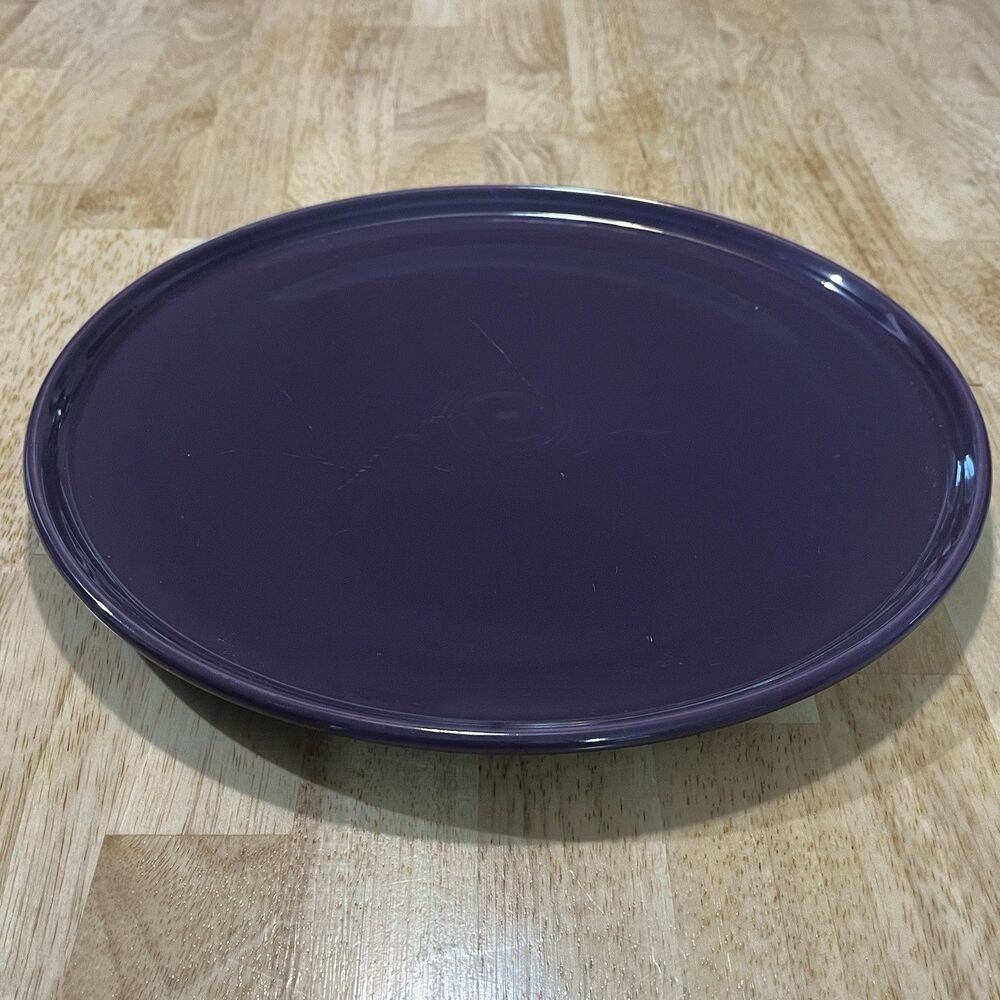 FIESTA Homer Laughlin Fiestaware Dinner Plate Plum Dark Purple 11.75”